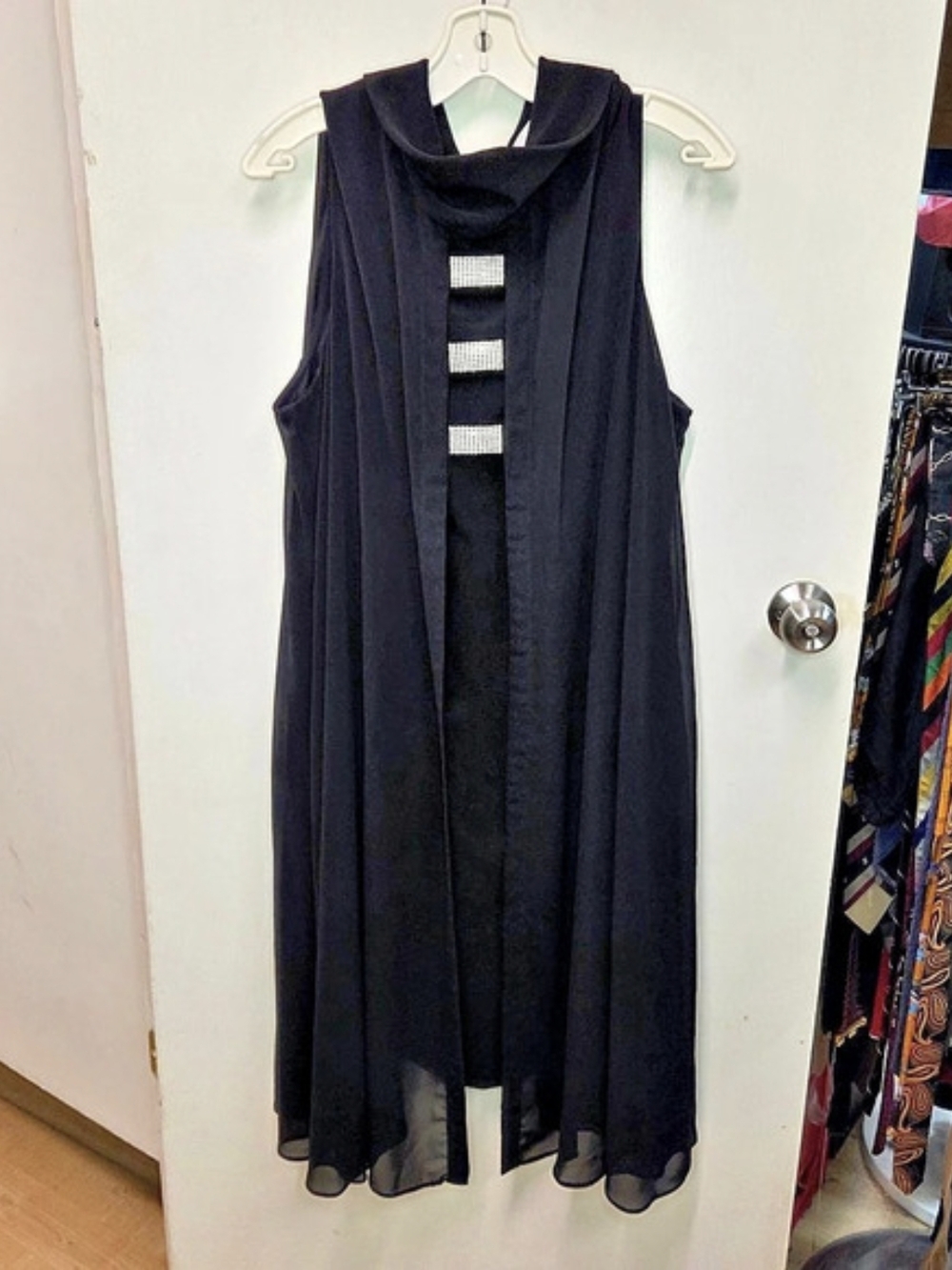 Joseph Ribkoff Black Maxi Dress Size 22W
